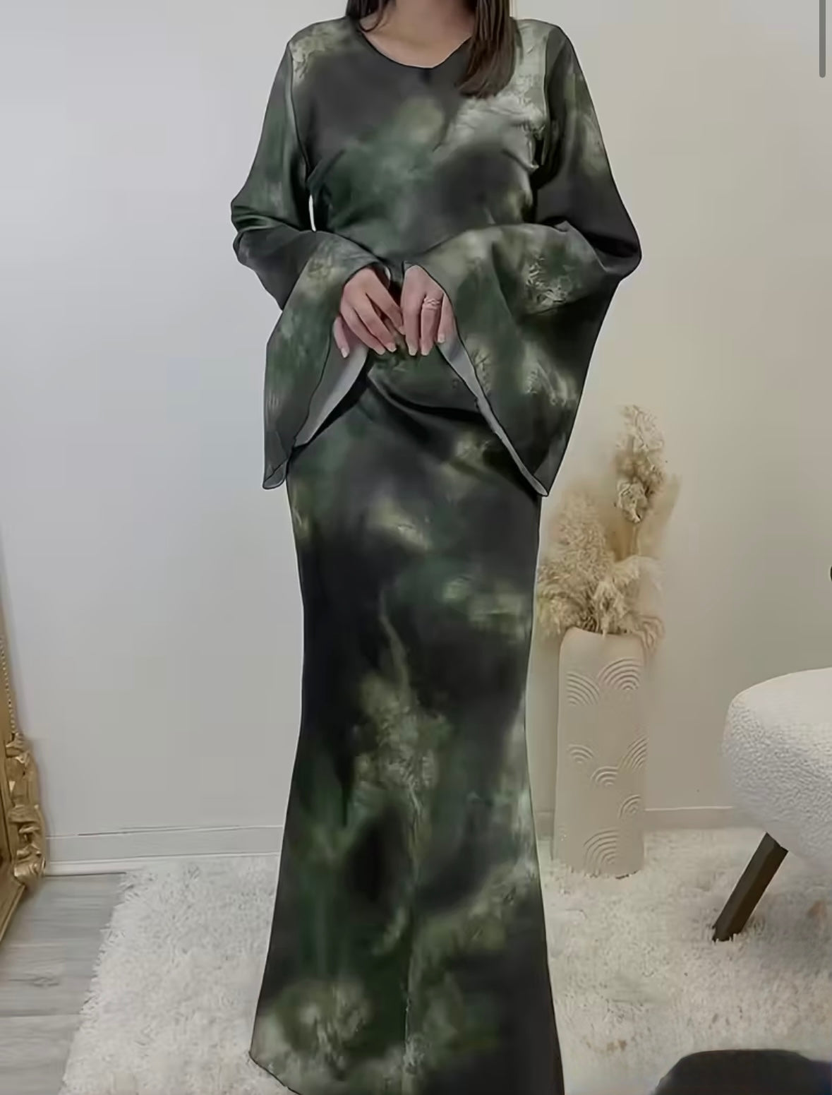 Robe satin