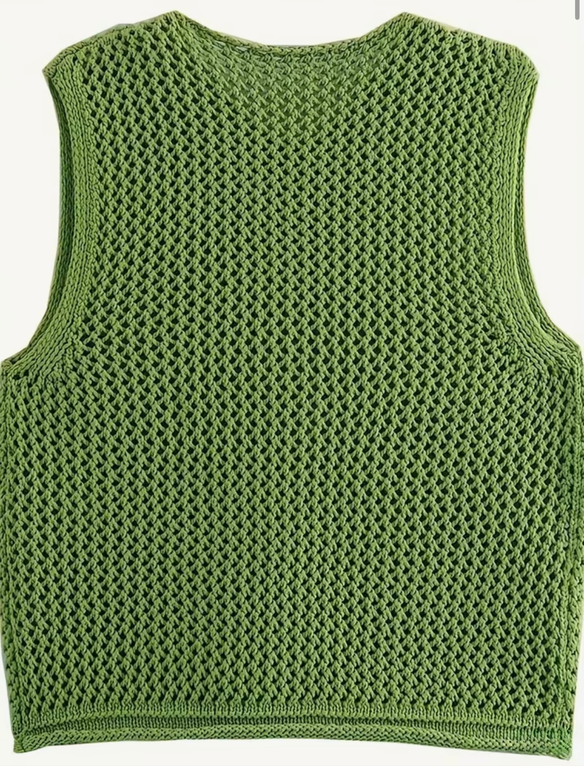 Cardigan sans manches ￼