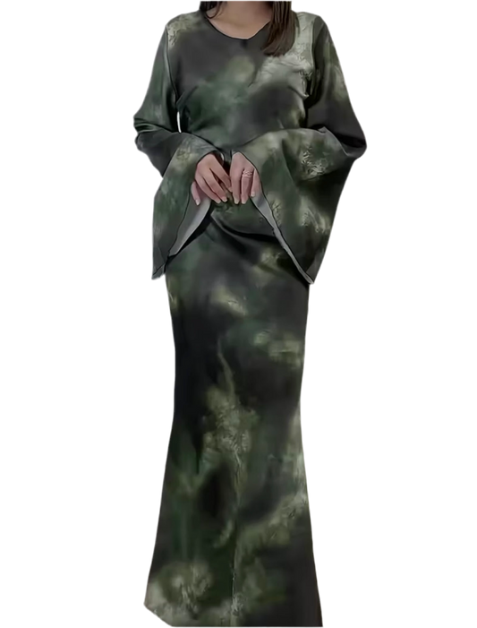 Robe satin