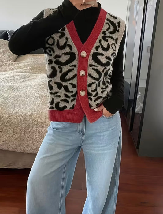 Cardigan sans manches