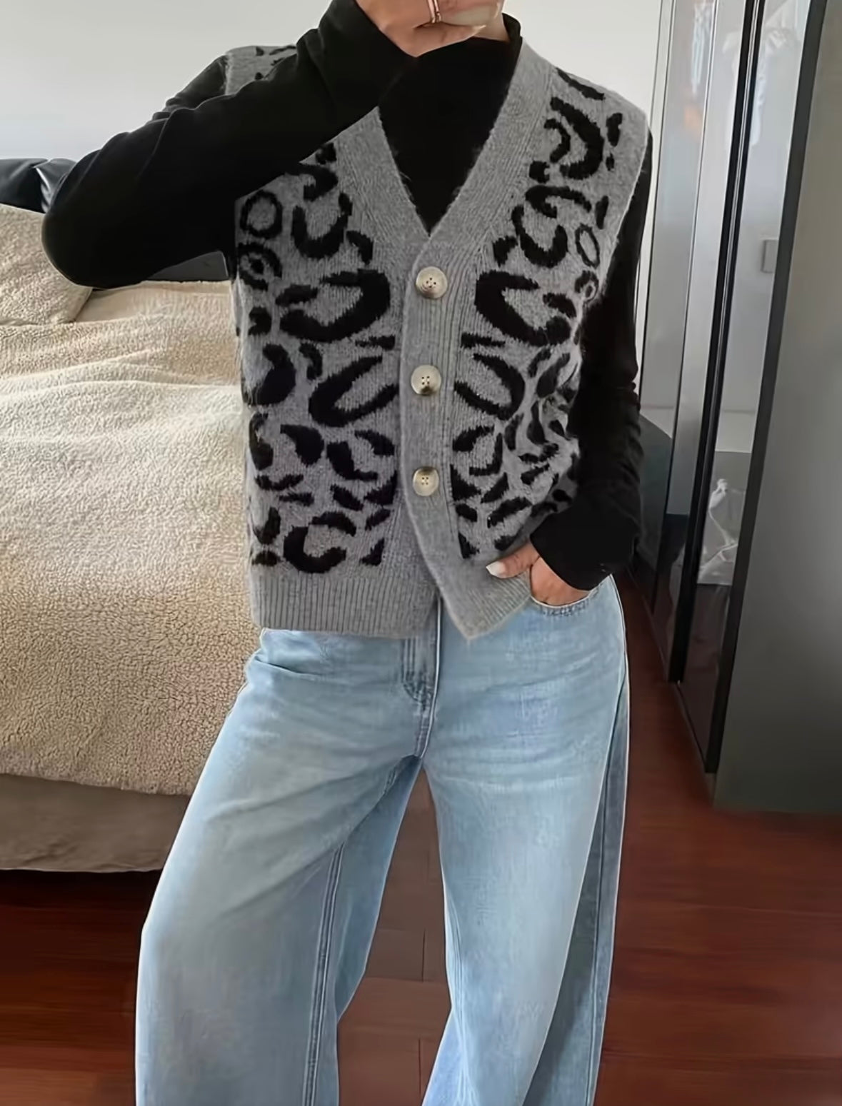 Cardigan sans manches